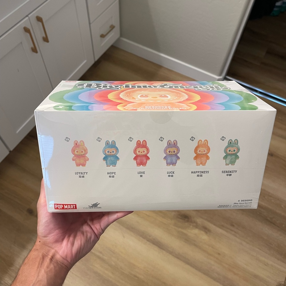 New Big Into Energy Plush Pendant Box 100% Authentic from PopMart TikTok Shop - Picture 2 of 5